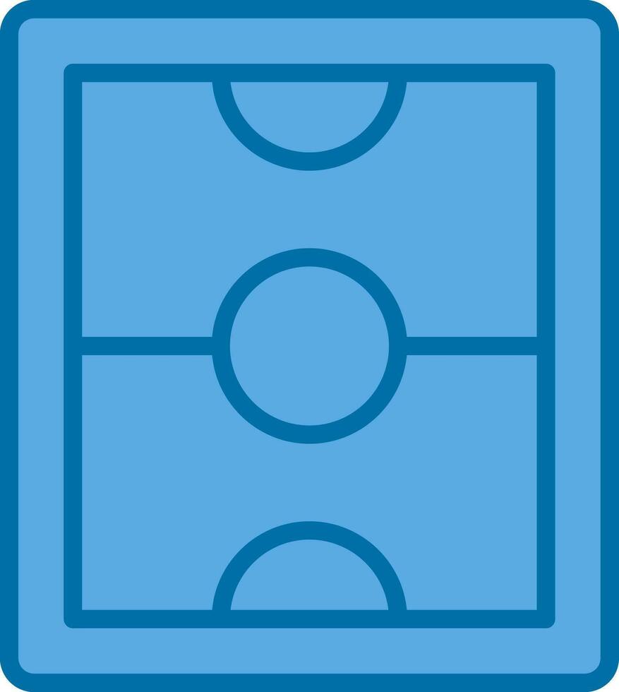fútbol campo vector icono diseño