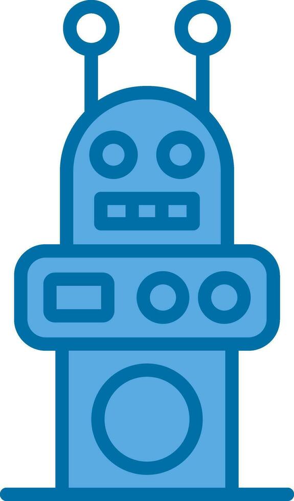 Robot  Vector Icon Design