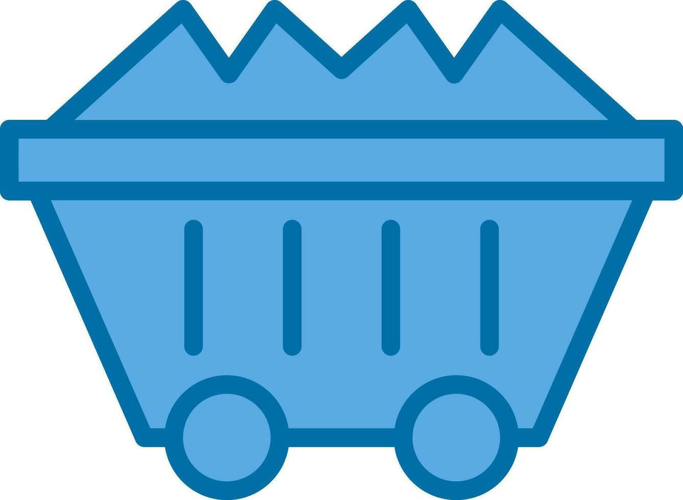 Wagon  Vector Icon Design