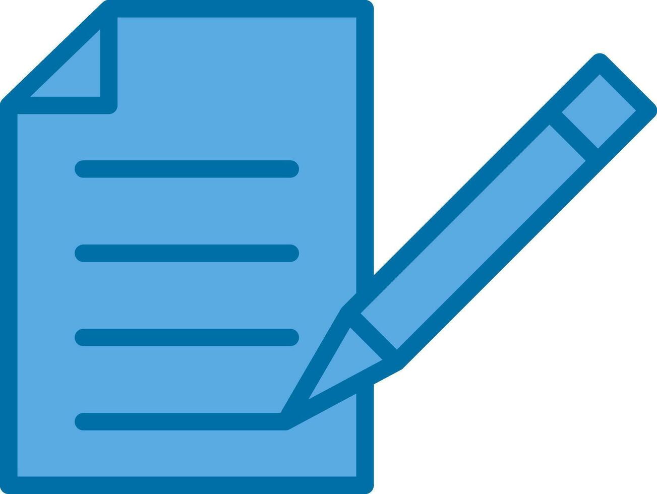 Contract Vector Icon Design