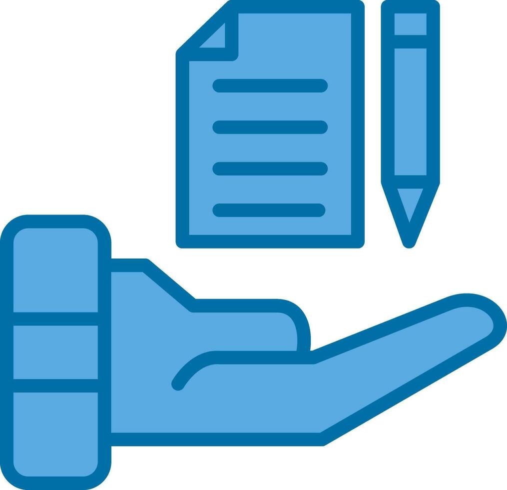 Contract Vector Icon Design