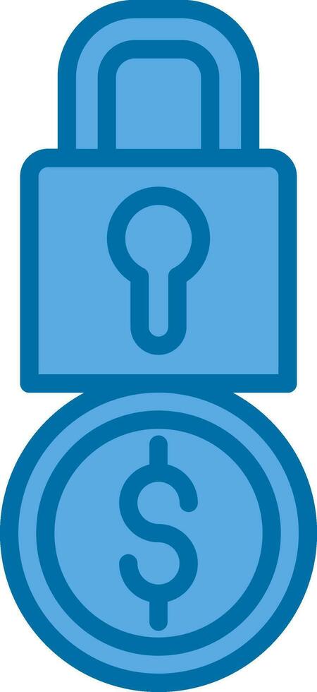 Locked Vector Icon Design