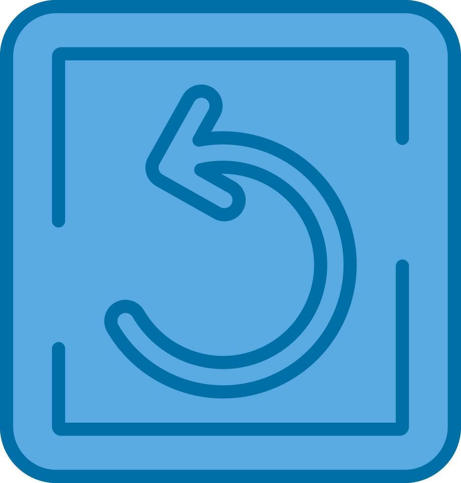Undo Vector Icon Design