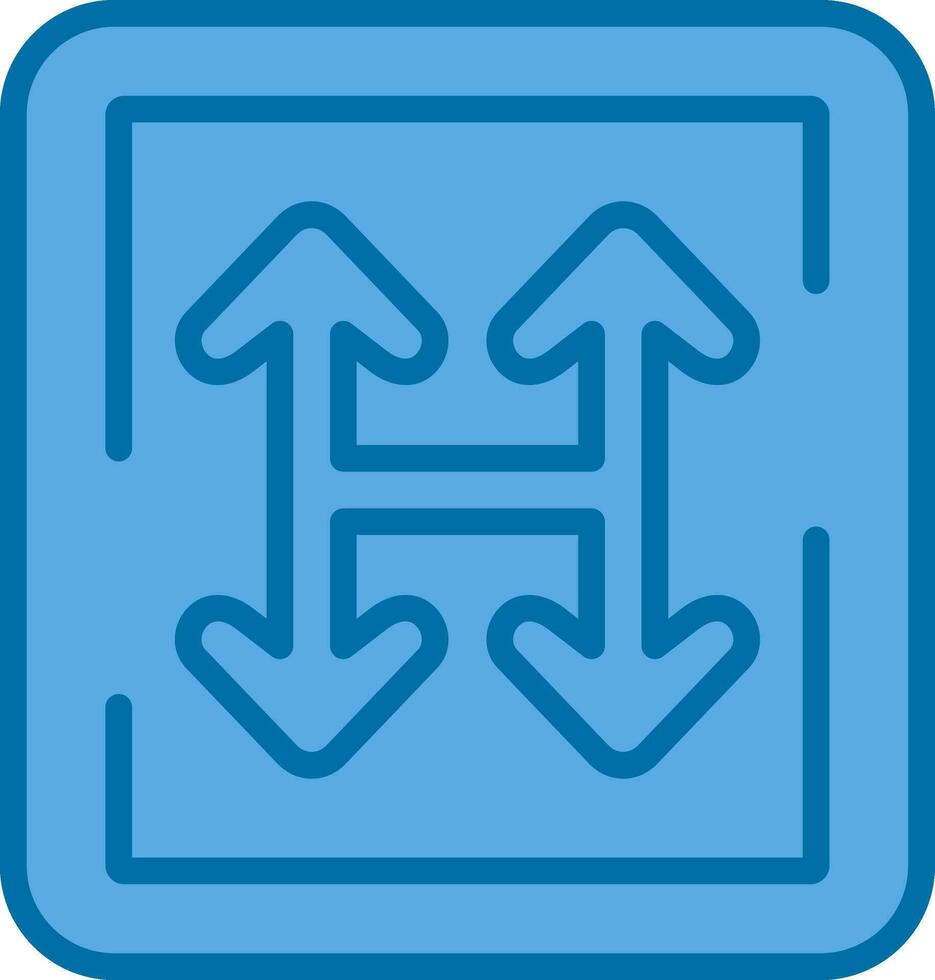Junction Vector Icon Design
