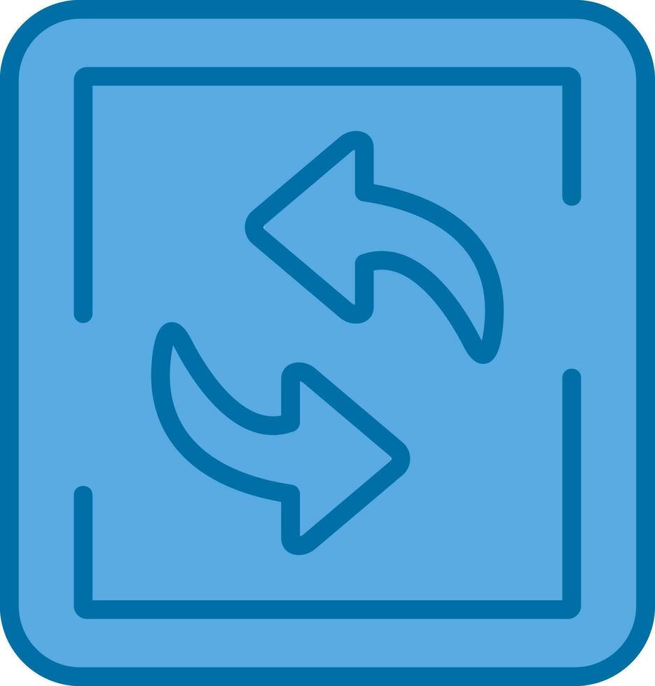 Rotate Arrow Vector Icon Design