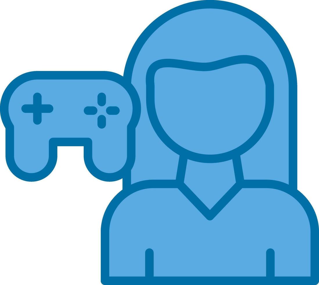 Gamer Vector Icon Design
