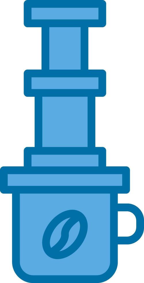 Aeropress Vector Icon Design