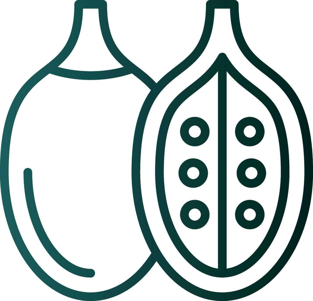 Tamarillo Vector Icon Design