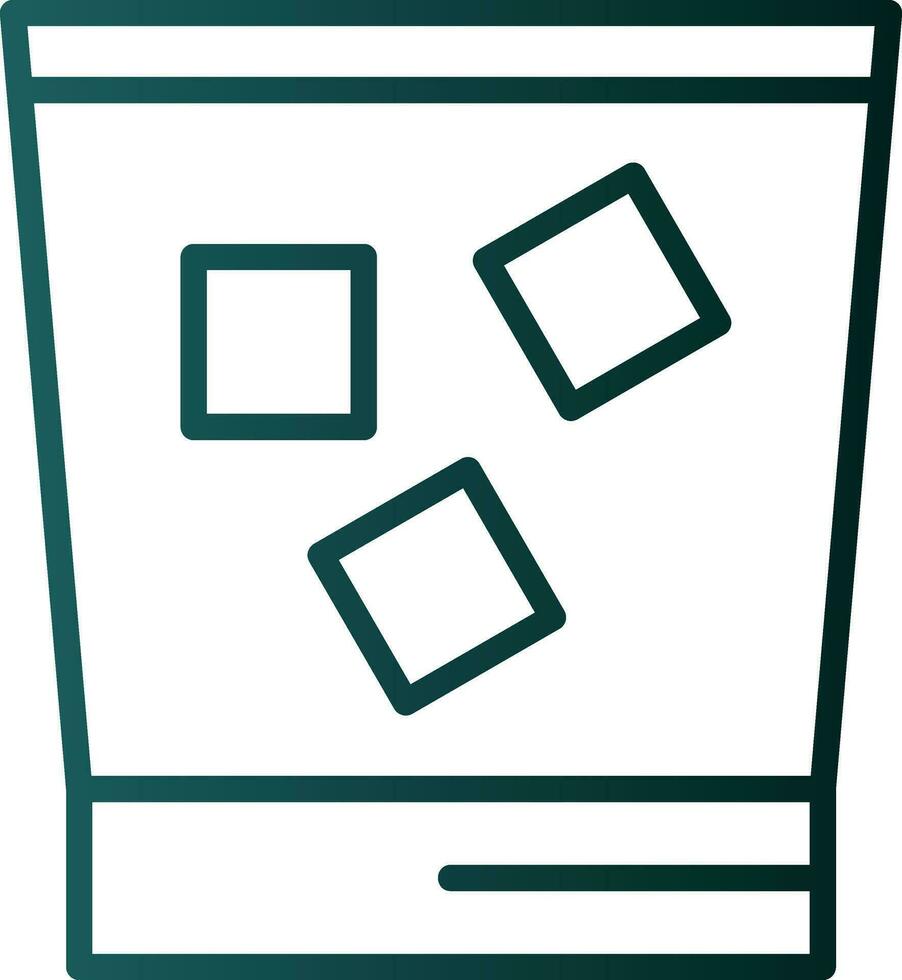 Glass Vector Icon Design