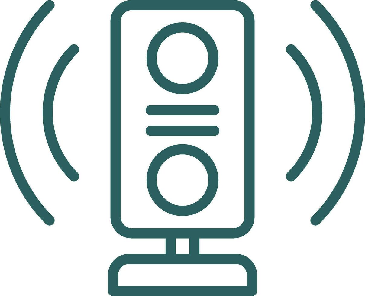Speaker  Vector Icon Design