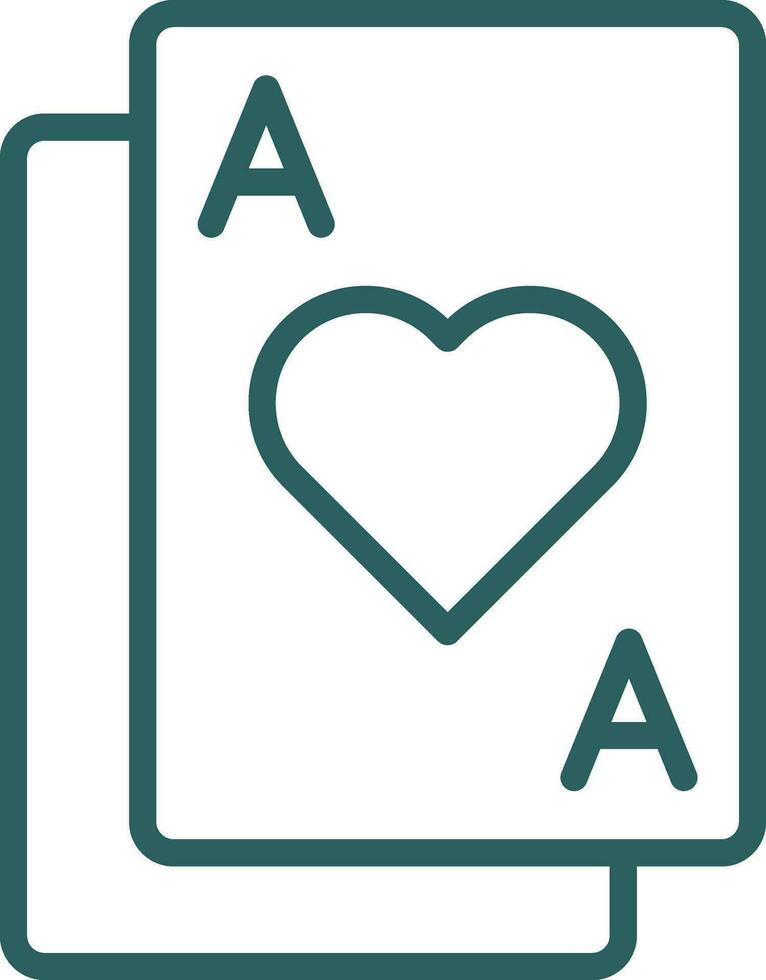 Playing Cards  Vector Icon Design