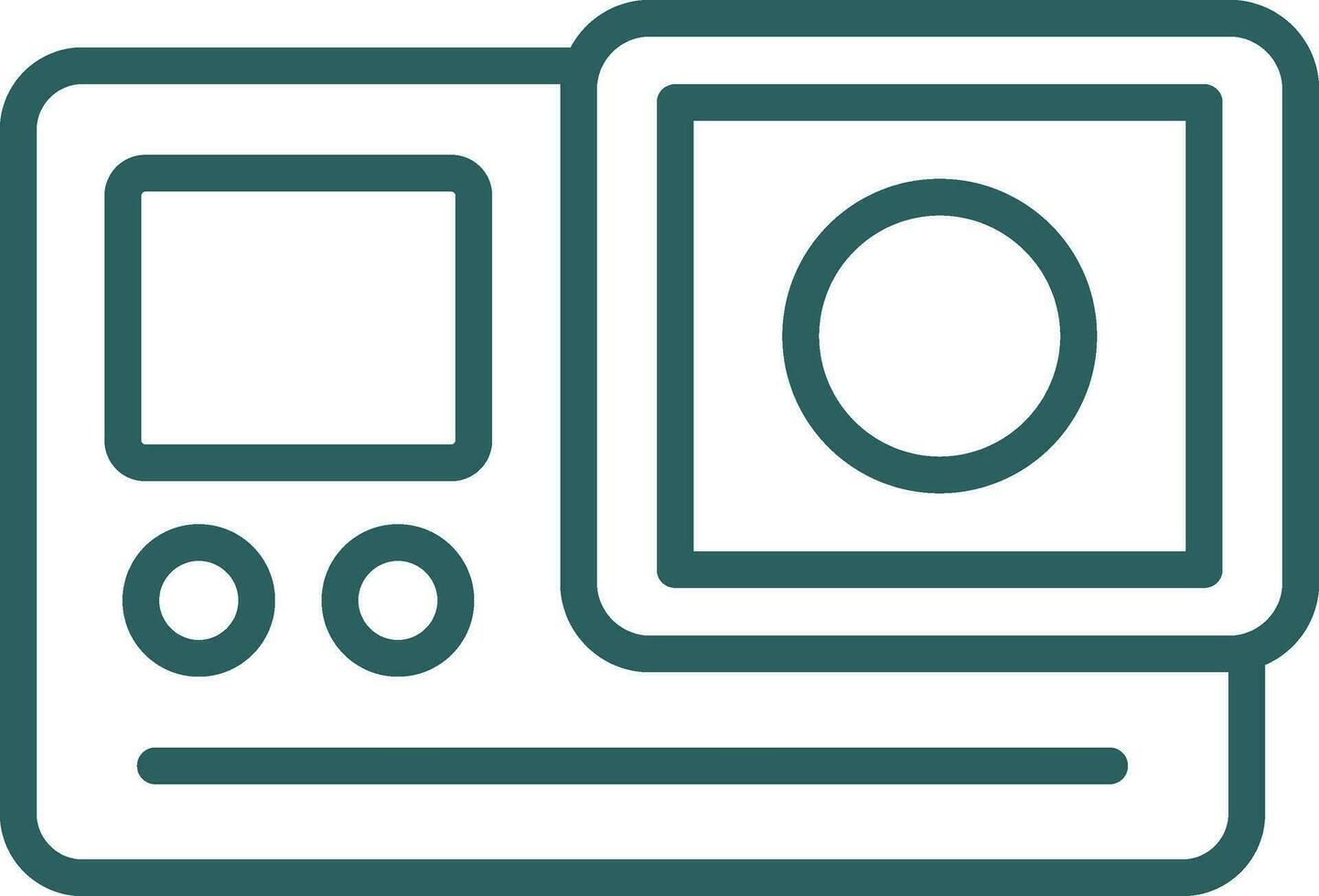 Gopro  Vector Icon Design