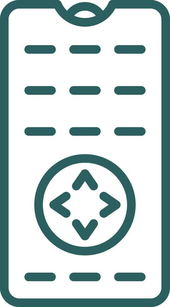 Remote  Vector Icon Design