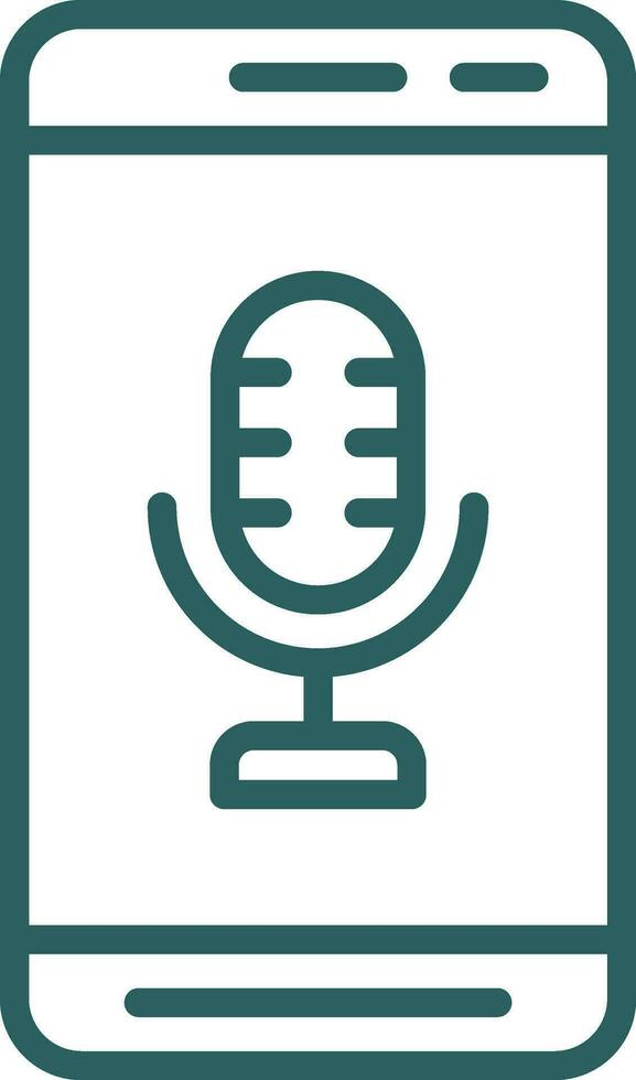 Microphone  Vector Icon Design