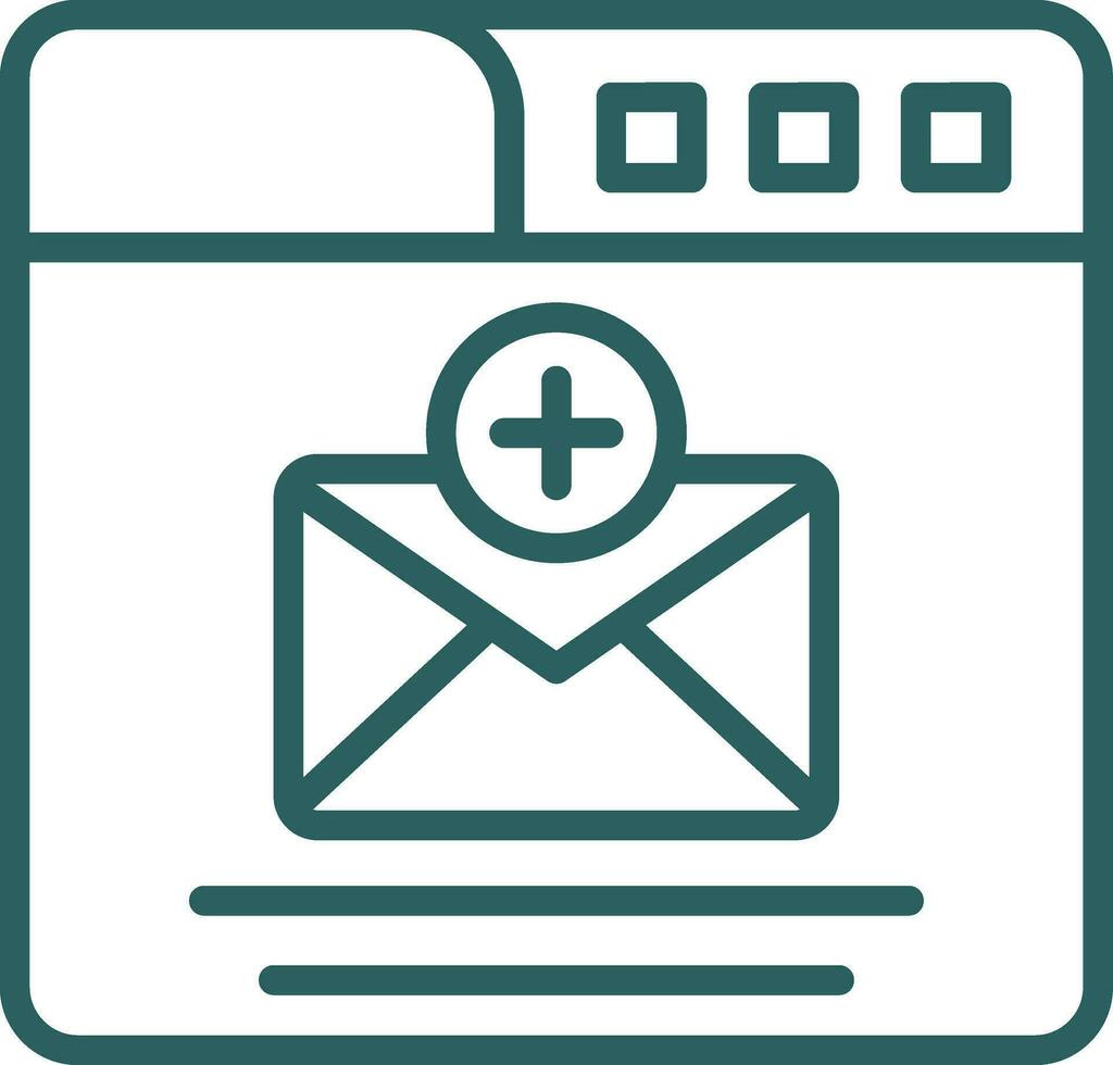 Add Email  Vector Icon Design