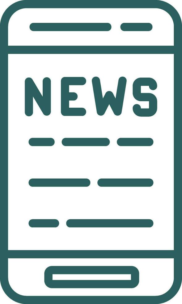 News  Vector Icon Design