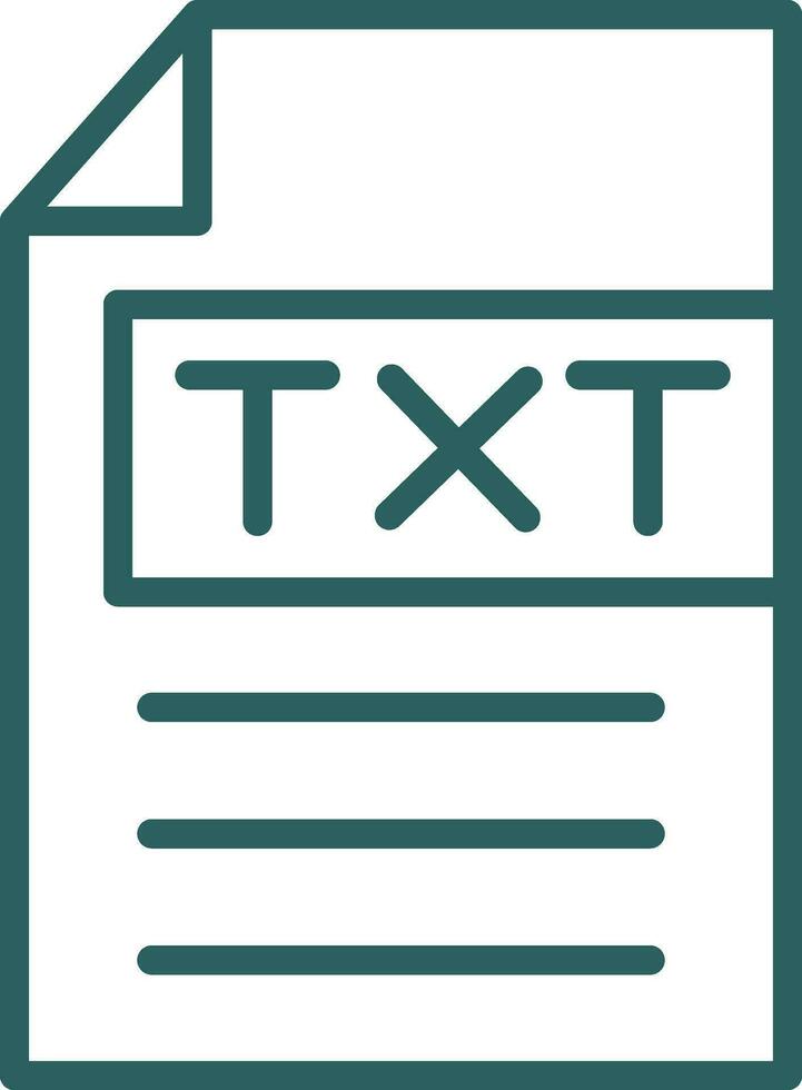 Txt  Vector Icon Design
