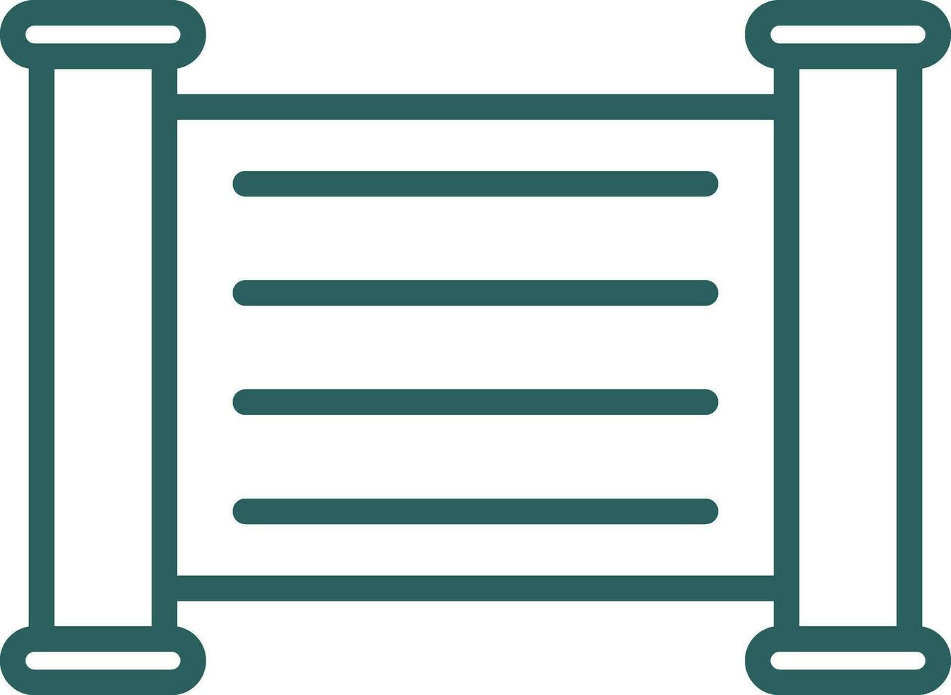 Scroll  Vector Icon Design