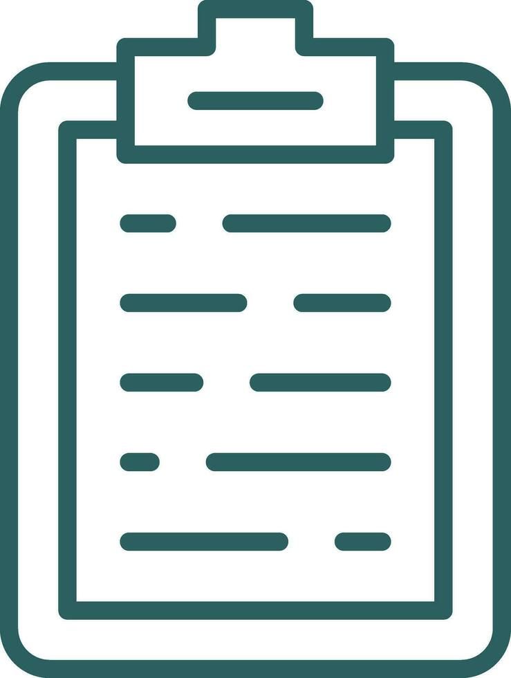 List  Vector Icon Design