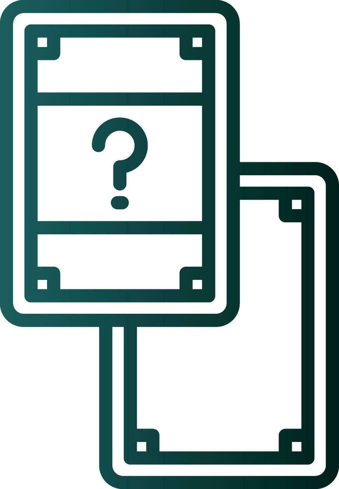 Quiz Game  Vector Icon Design