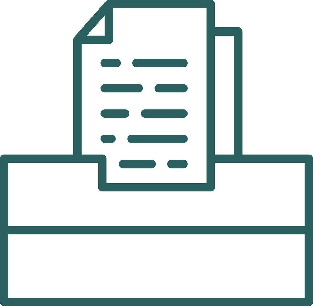 Inbox  Vector Icon Design