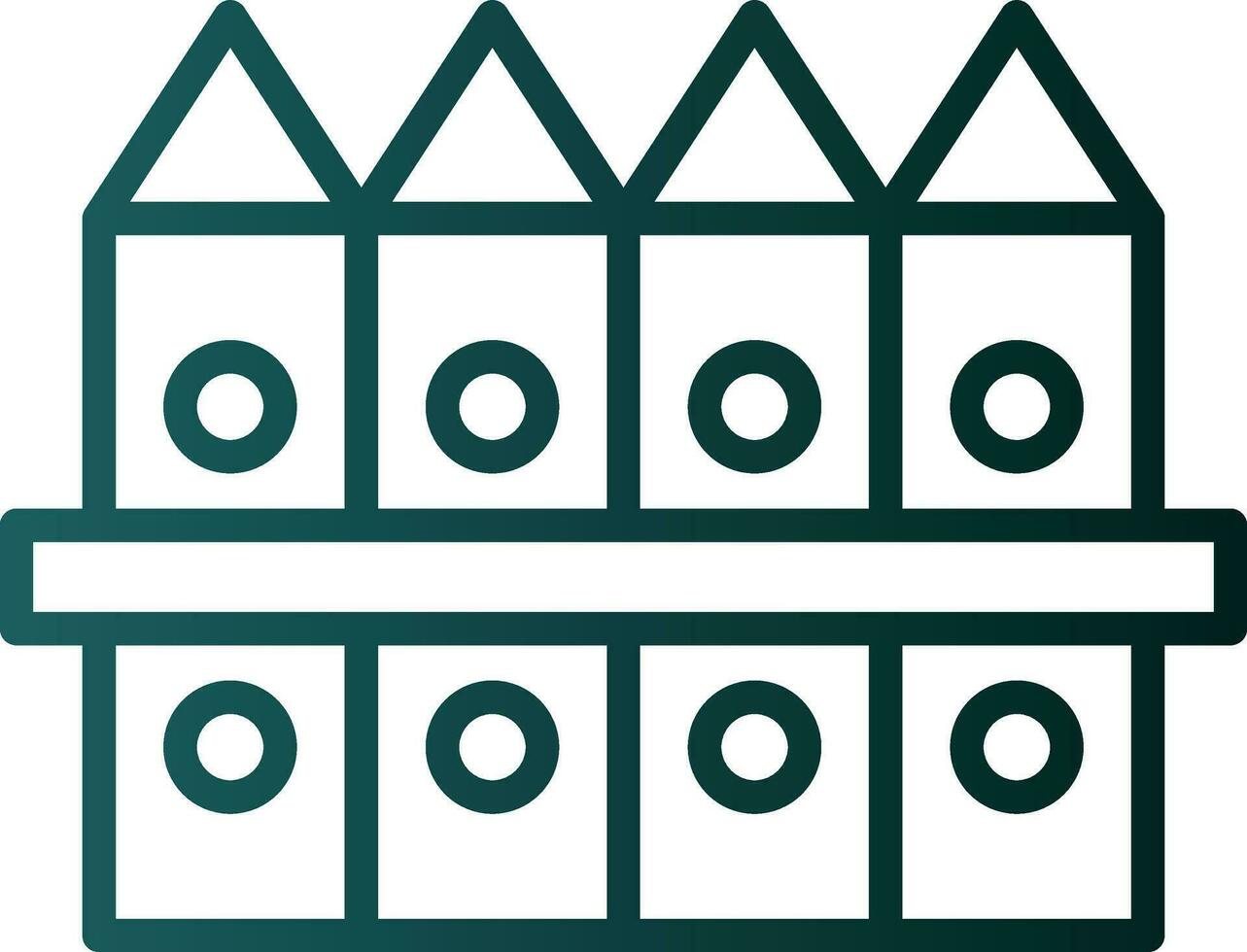 Fences  Vector Icon Design