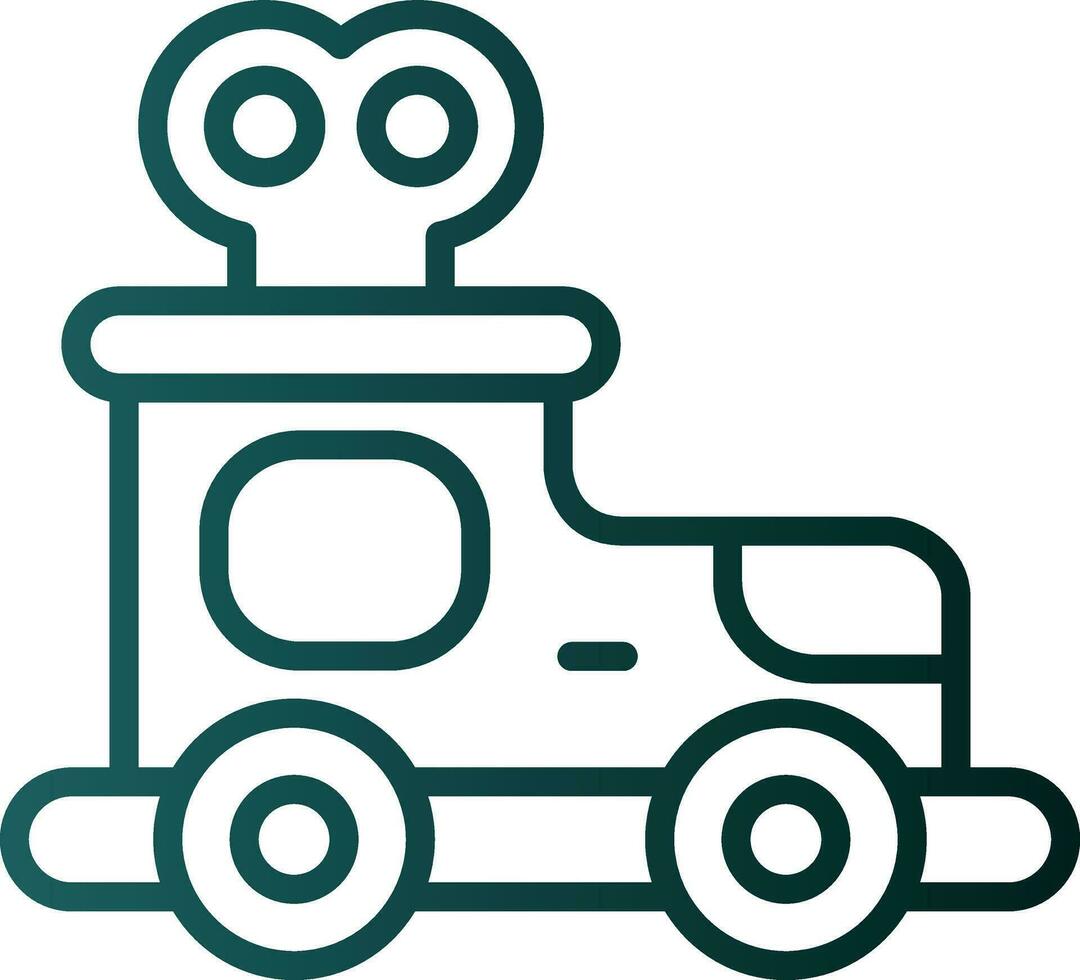 Car Toy  Vector Icon Design