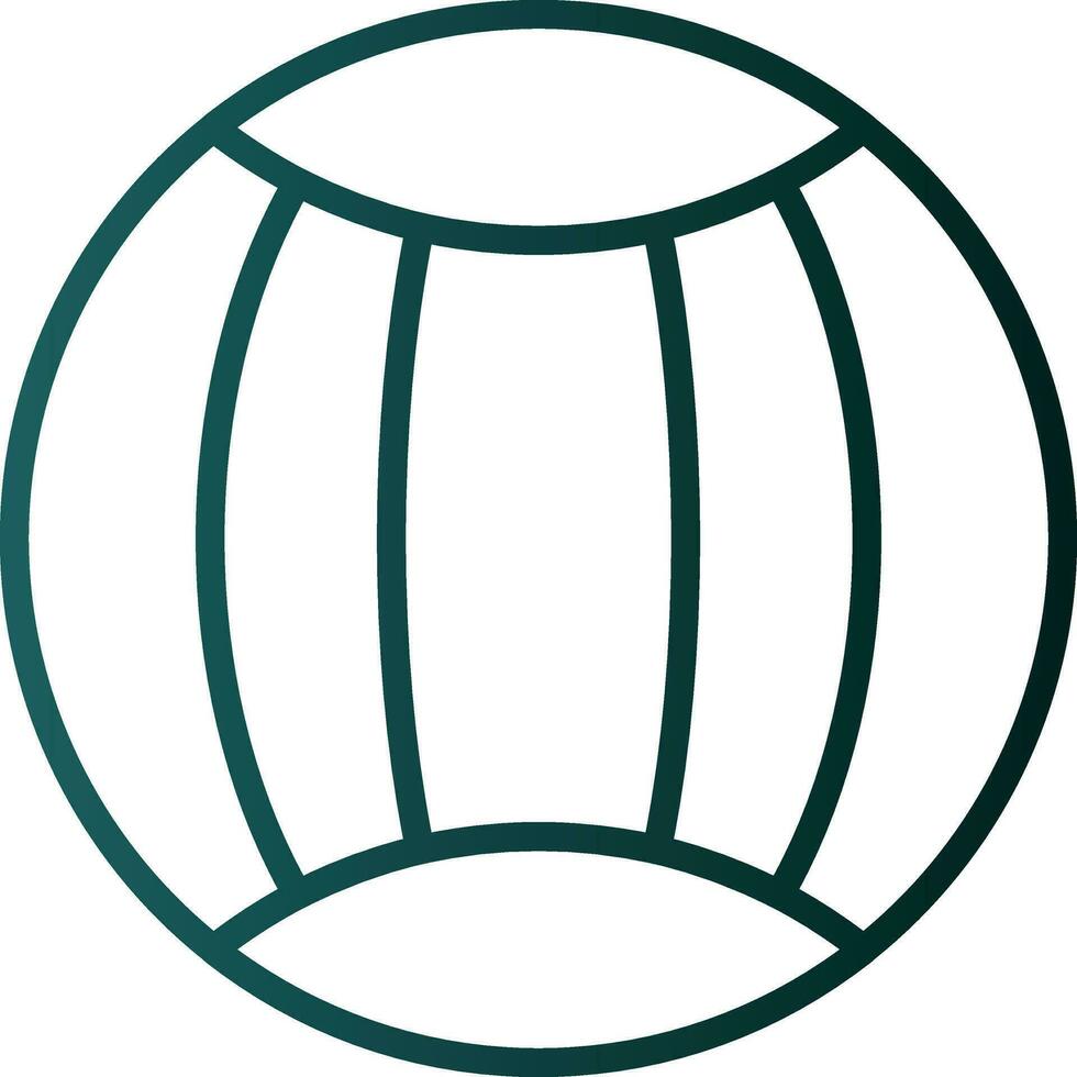 Beach Ball  Vector Icon Design