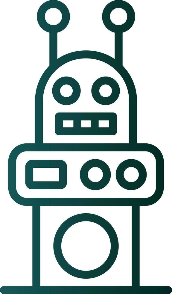 Robot  Vector Icon Design