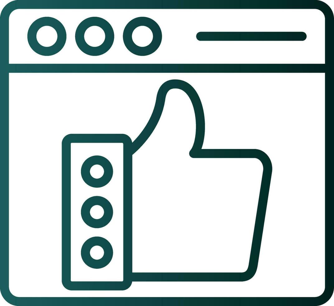 Website  Vector Icon Design