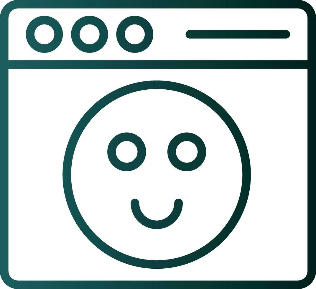 sonrisa vector icono diseño