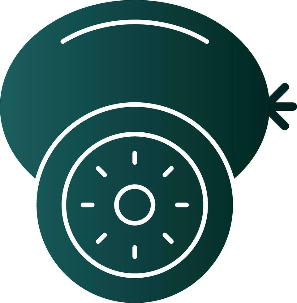 diseño de icono de vector de kiwi