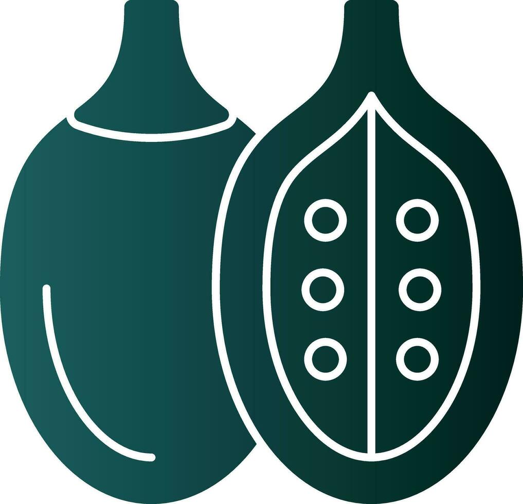 Tamarillo Vector Icon Design