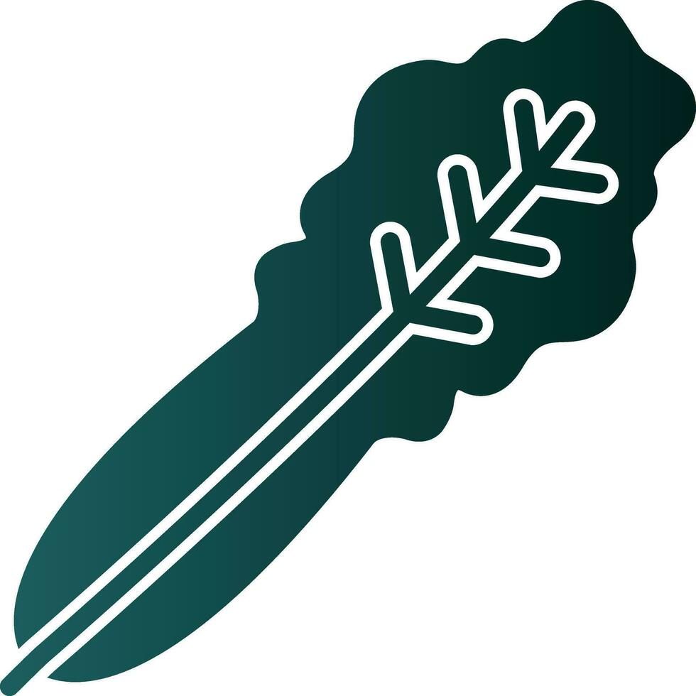 Arugula Vector Icon Design