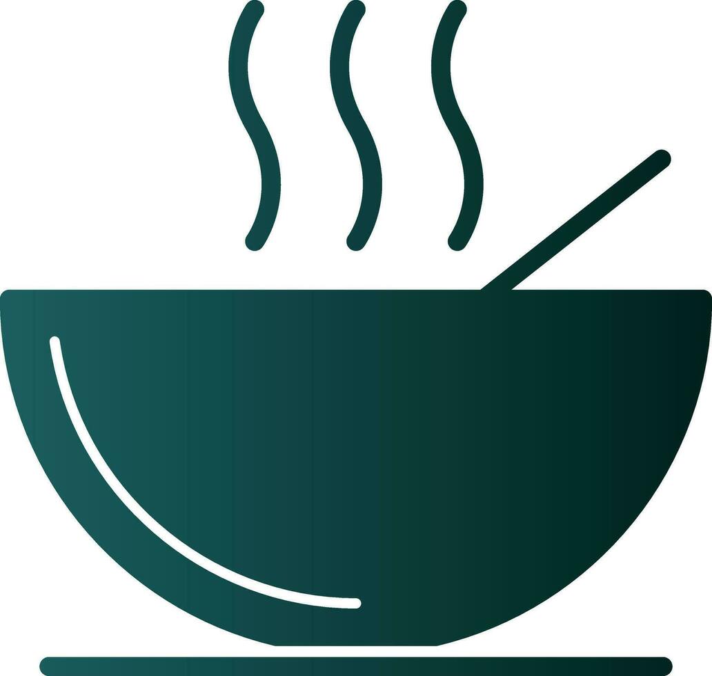 Bowl Vector Icon Design