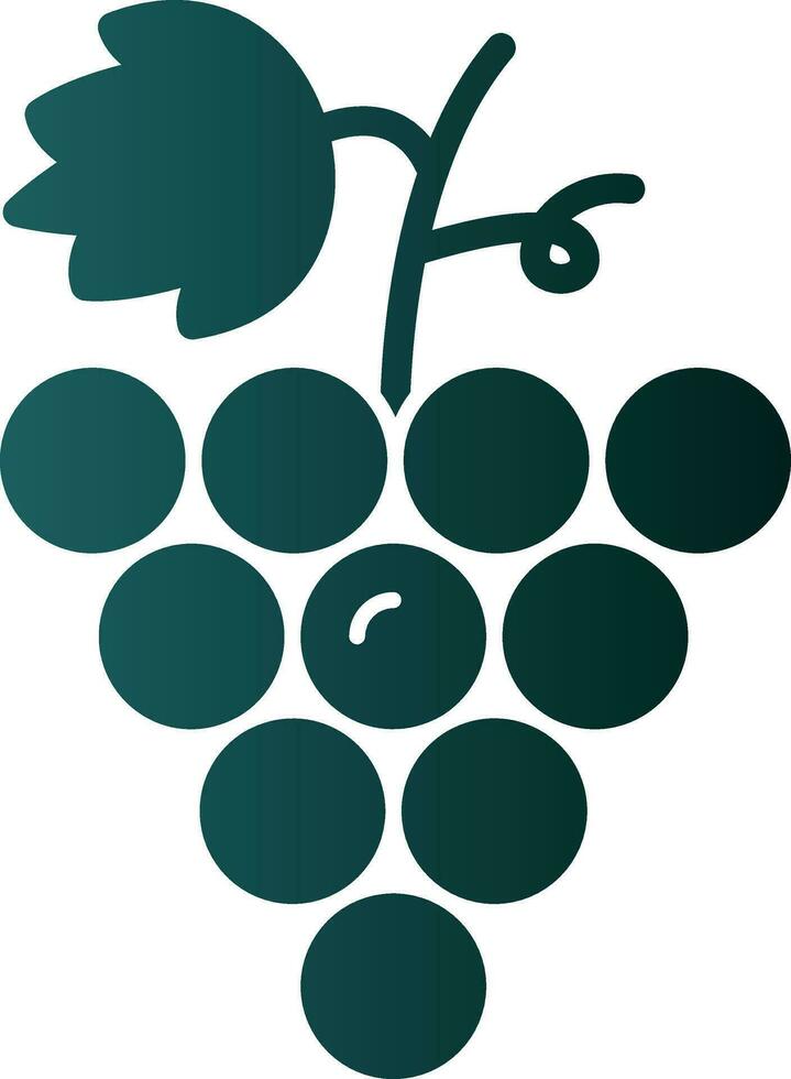 diseño de icono de vector de uvas