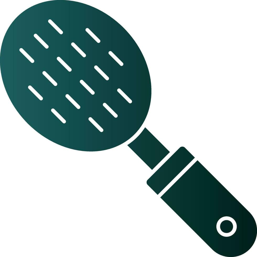 Slotted Spoon Vector Icon Design