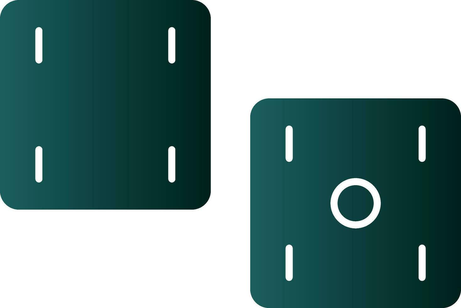 Dices  Vector Icon Design