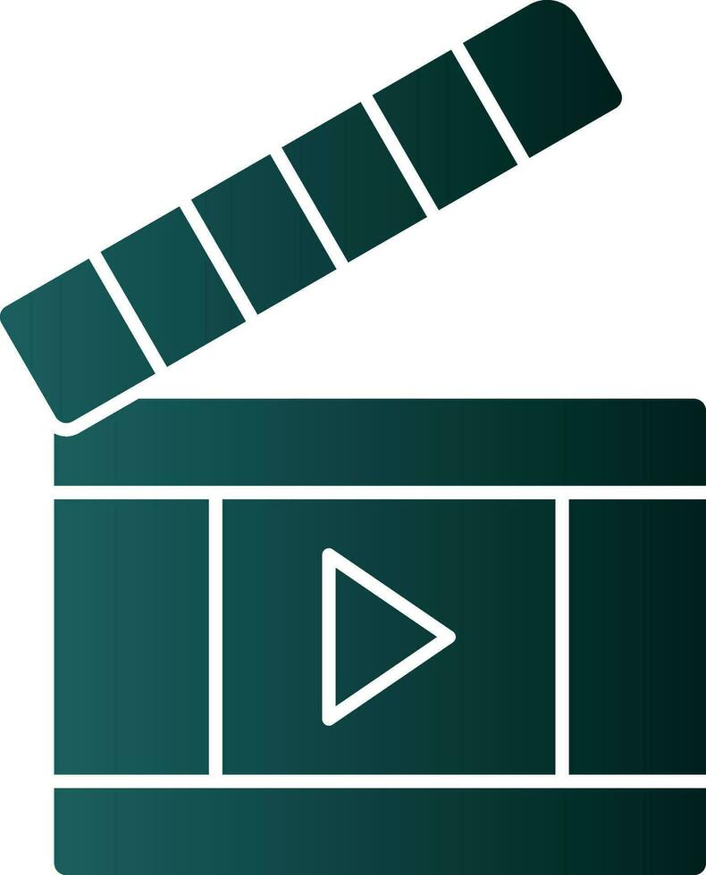 Clapperboard  Vector Icon Design