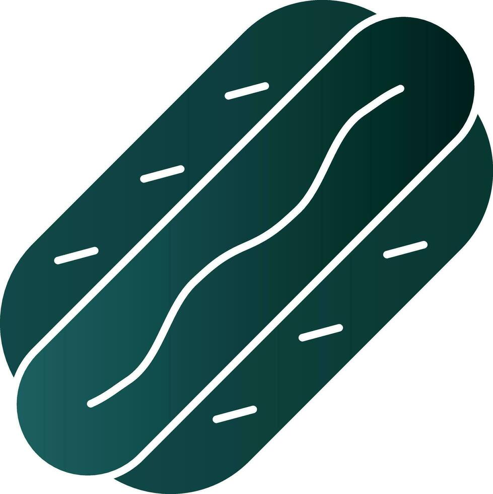 Hot Dog  Vector Icon Design