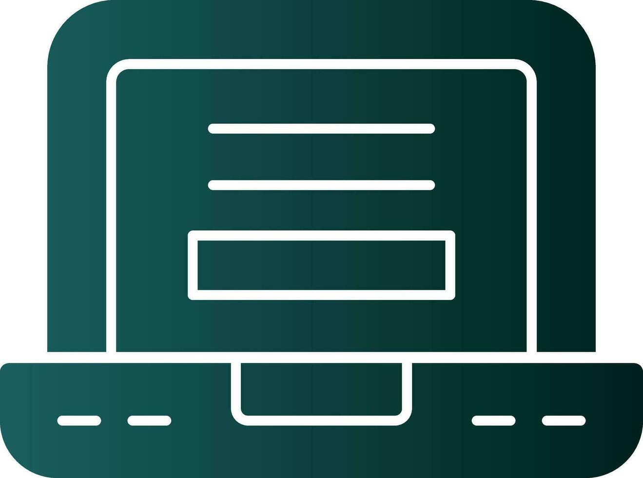 Laptop  Vector Icon Design