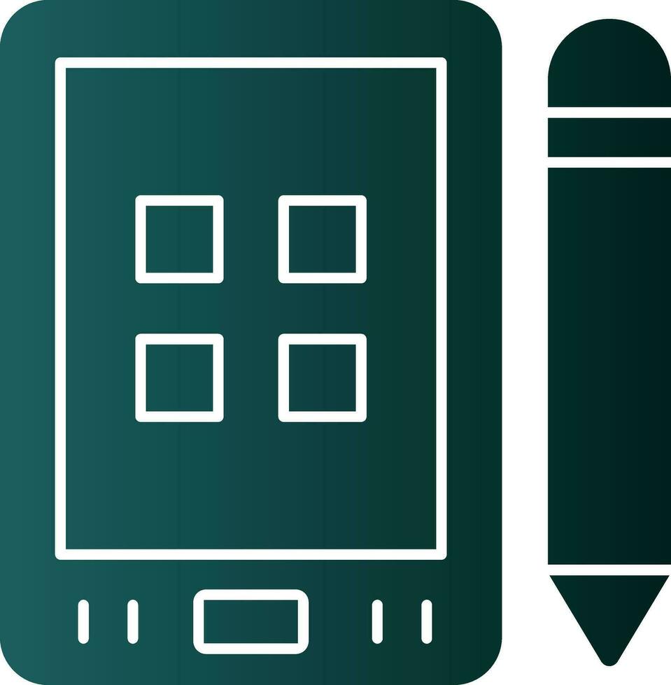 Tablet  Vector Icon Design