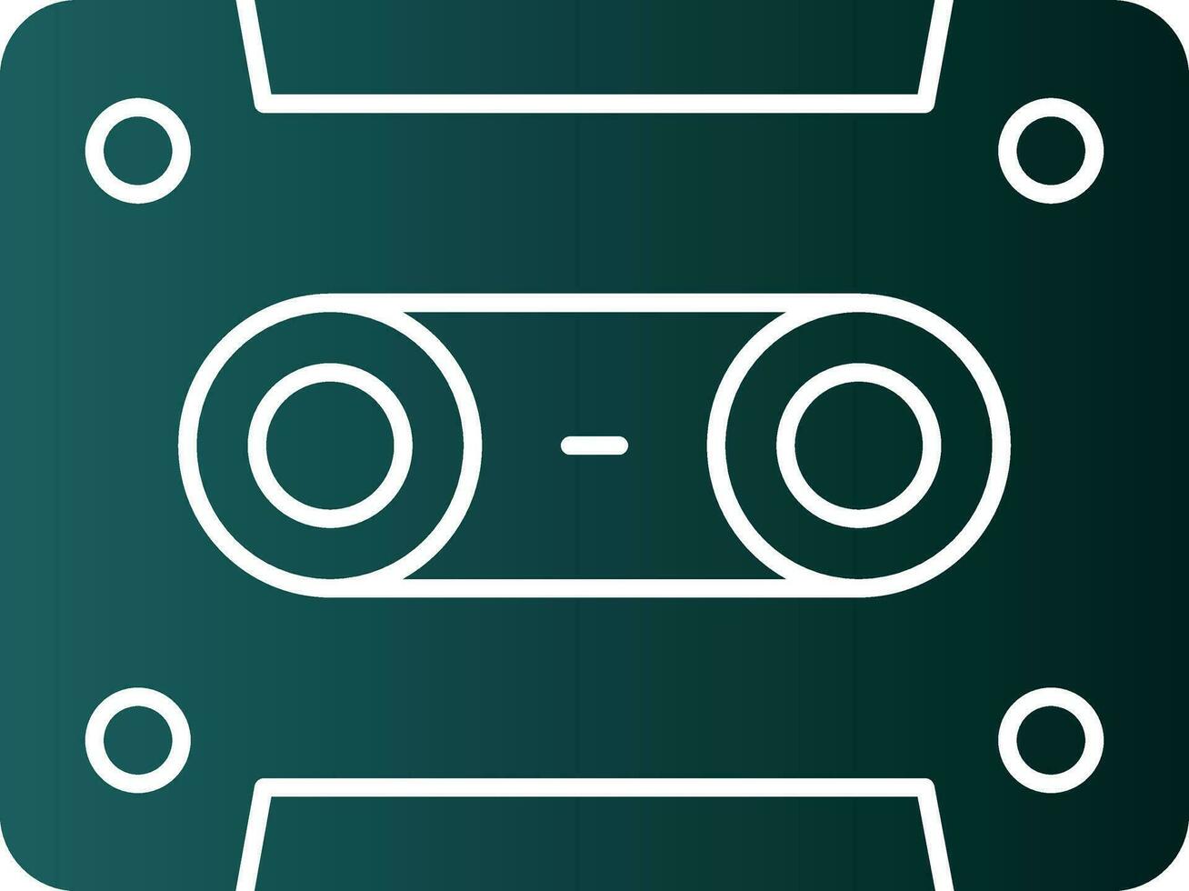 Video Tape  Vector Icon Design