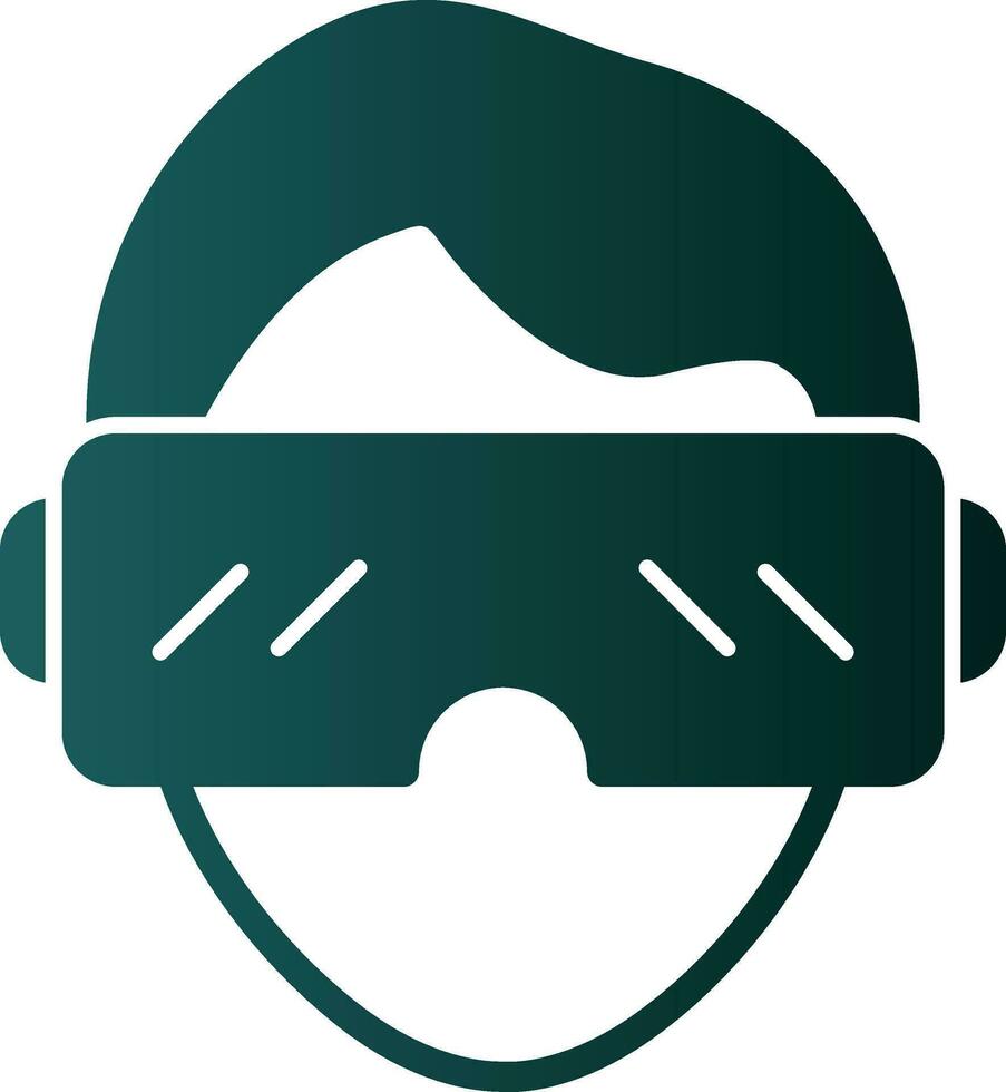 Virtual Reality  Vector Icon Design