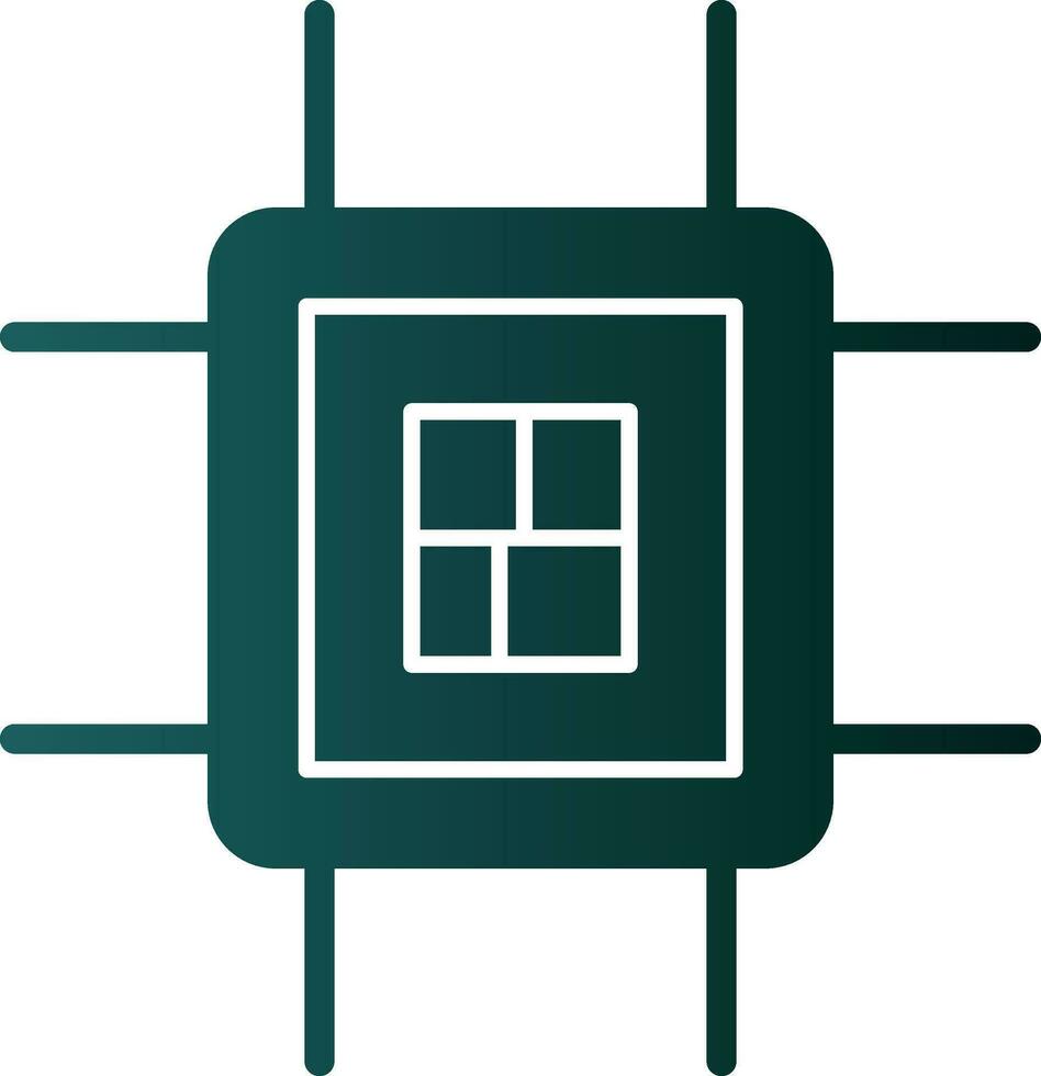 Cpu  Vector Icon Design