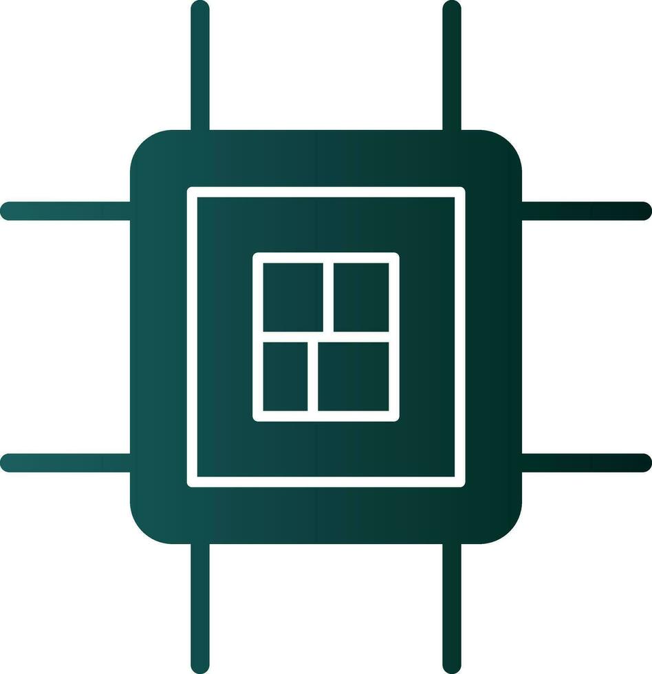 Cpu  Vector Icon Design