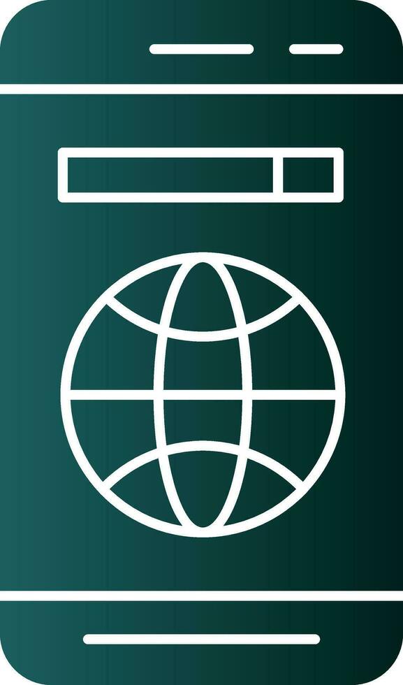 Mobile Web  Vector Icon Design