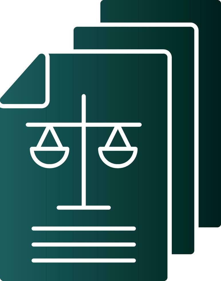 Legal Document  Vector Icon Design