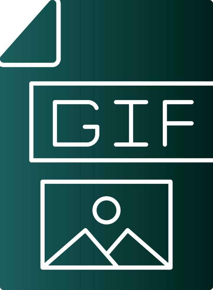 Gif  Vector Icon Design