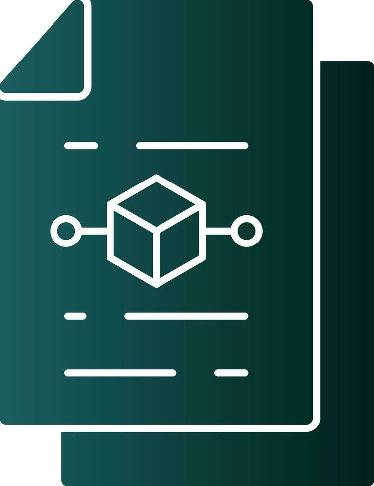 Blockchain  Vector Icon Design